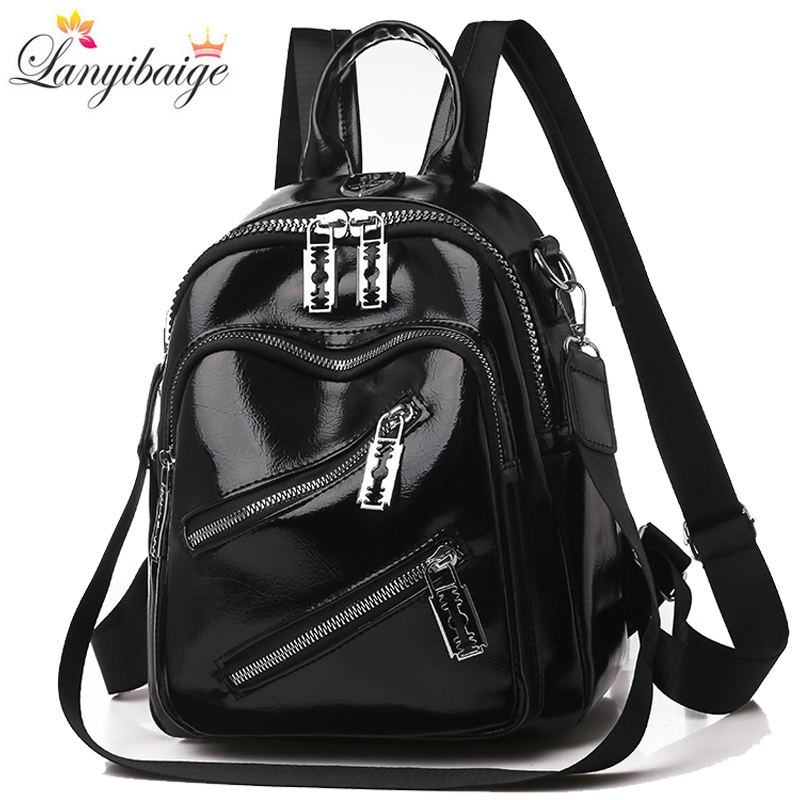 Interior Design Women - Fashion Women Backpack Designer Pu Leather