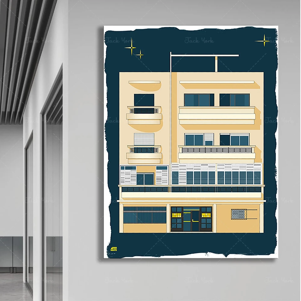 Interior Design York - Bauhaus Tel Aviv Print Modern Printable