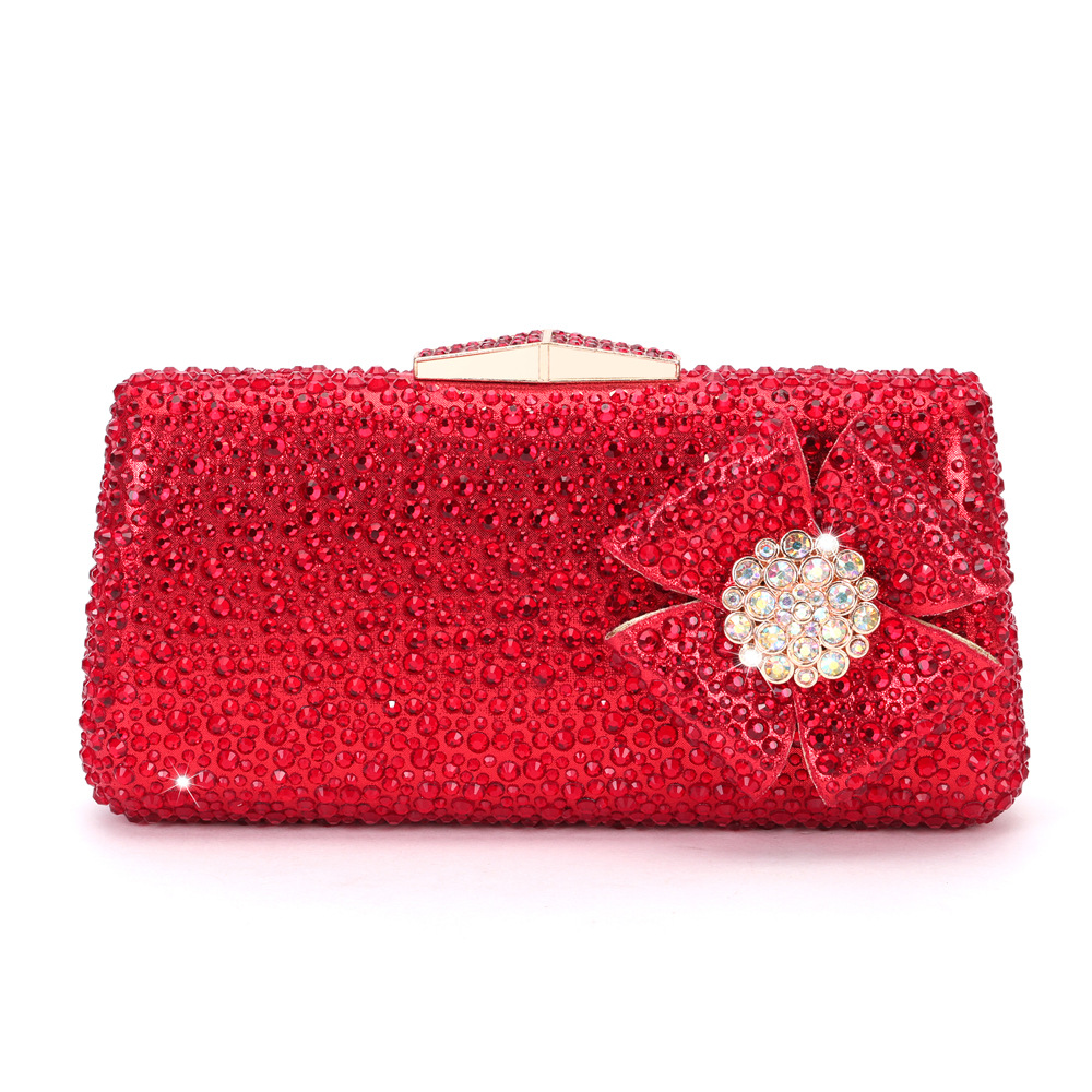 Interior Design With Ai - Italian Design Rhinestone Dinner Bag Suitable