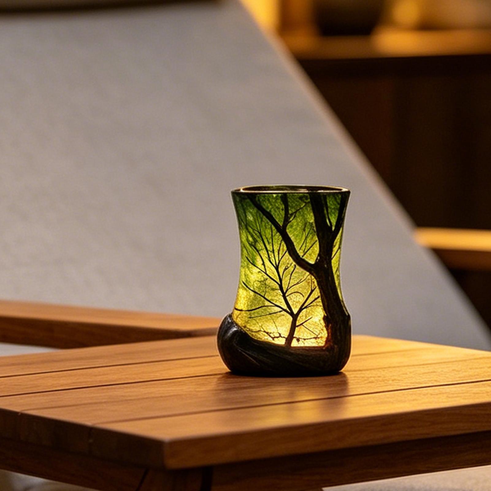 Bedside Table Lamp Forest Nigh - Interior Design Room ulasan dan harga