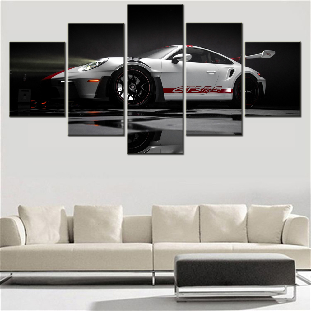 5 Pieces Canvas Wall Arts Post - Interior Design Drawing ulasan dan harga