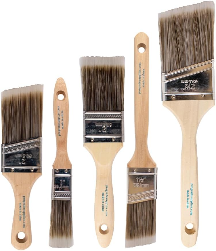 5-Piece Paint Brush Set, Flat  - Interior Design Drawing ulasan dan harga