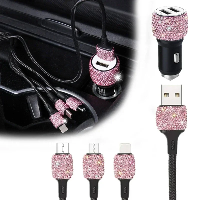 USB Car Charger 5V 2.1A Dual-P - Interior Design Women ulasan dan harga