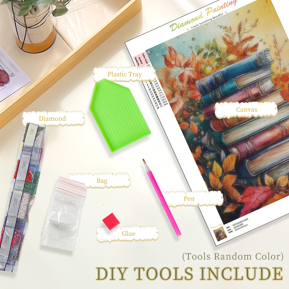 RUOPOTY Diamond Painting Kit A - Interior Design Drawing ulasan dan harga