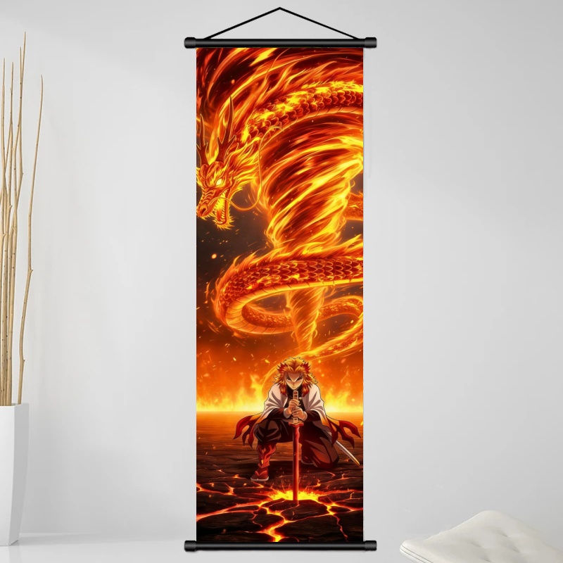 Demon Slayer Kyojuro Rengoku H - Interior Design Room ulasan dan harga