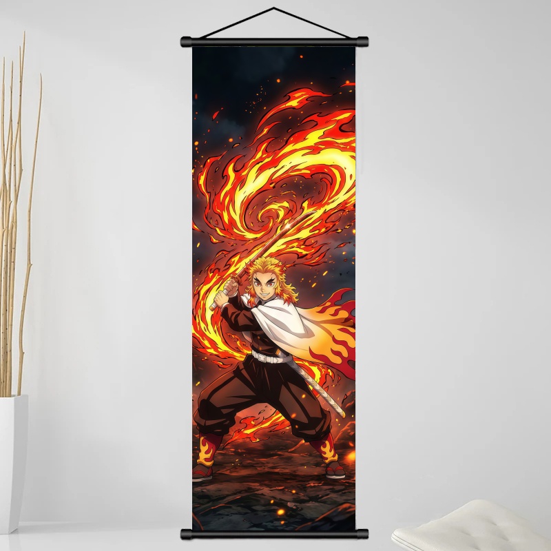 Demon Slayer Kyojuro Rengoku H - Interior Design Room ulasan dan harga