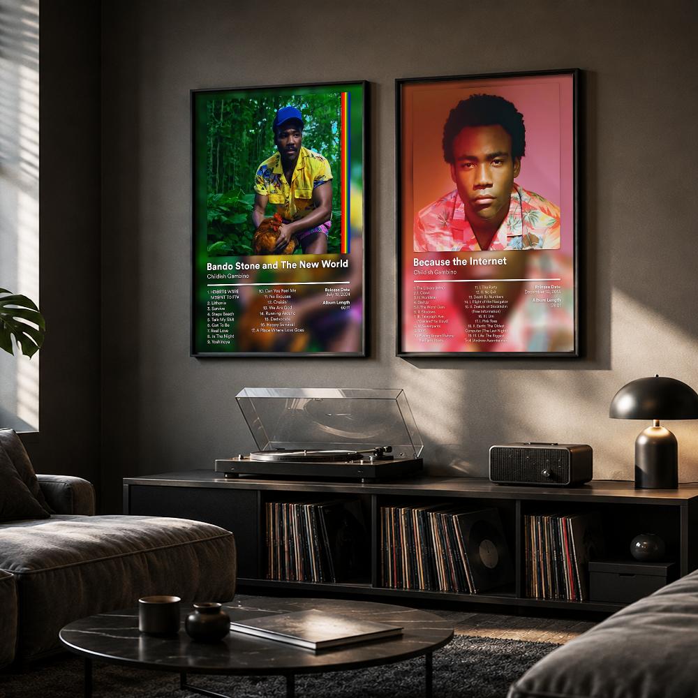 C-Childish Gambino Music Album - Interior Design Drawing ulasan dan harga