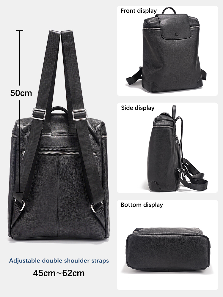Zency 100% Genuine Leather Bla - Interior Design Women ulasan dan harga