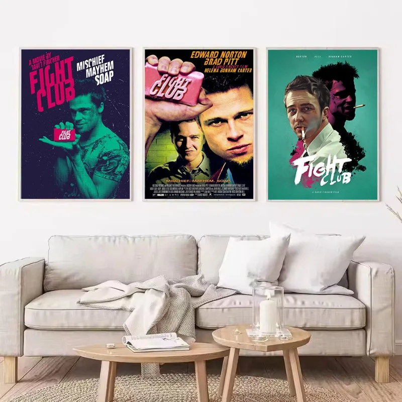 Classic Movie Fight Club Boxin - Interior Design Drawing ulasan dan harga