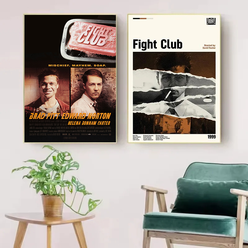 Classic Movie Fight Club Boxin - Interior Design Drawing ulasan dan harga