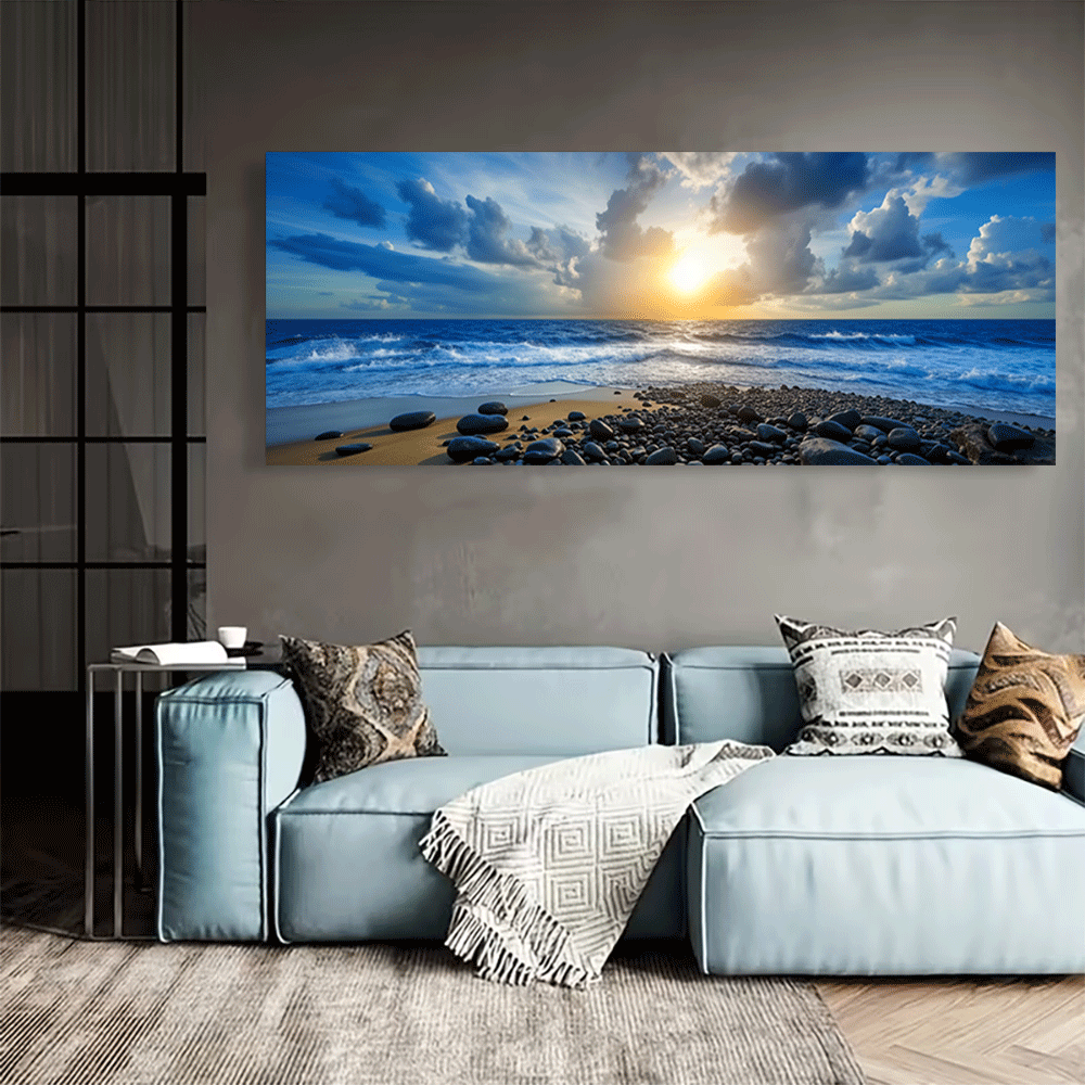 1PC-Canvas poster Unframed Oce - Interior Design Drawing ulasan dan harga